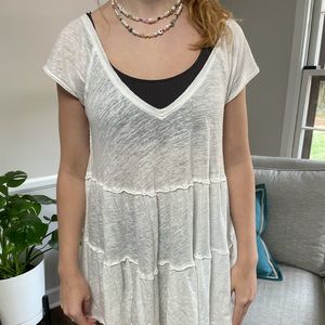 Free People sheer Mini dress/Tunic